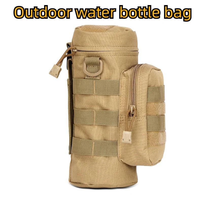 Multi-purpose Outdoor Water Bottle Bag Military Fan Tactical Accessories Bag Travel Hiking Mountain Water Bottle Bag