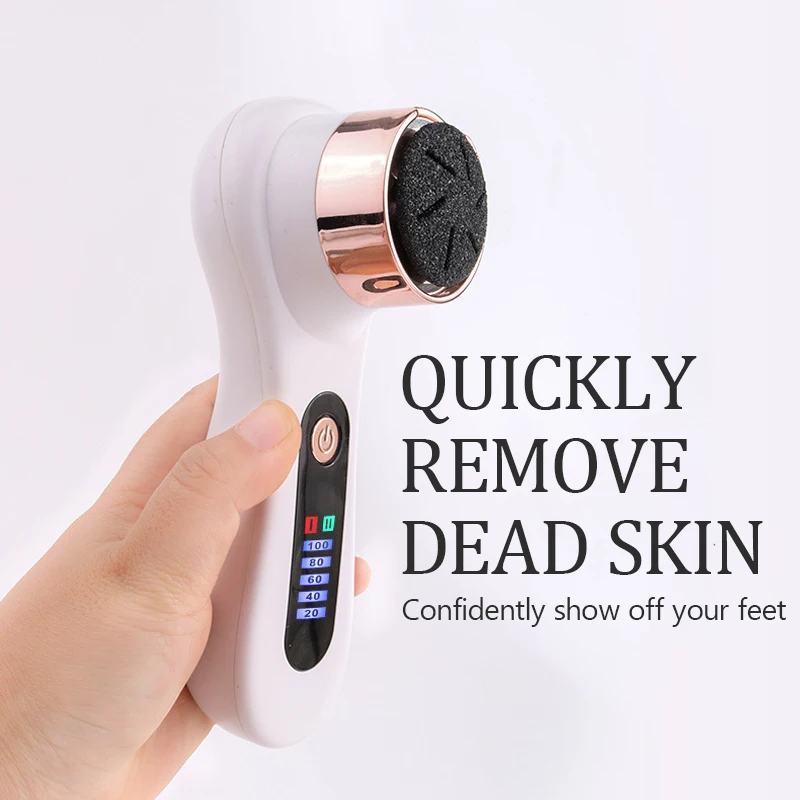 Electric Callus Remover for Feet,Rechargeable Electronic Foot File Pedicure Tools,Professional Waterproof Foot Scrubber File