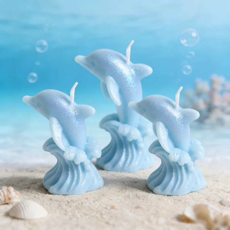 Moule à bougie en silicone 3D - Resin Ocean Wave Mold avis et prix