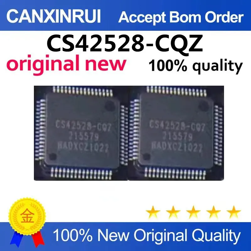 (5-100piezas)New original CS42528-CQZ CS42528 CS4252-CQZR LCD TV decoder can be shot directly