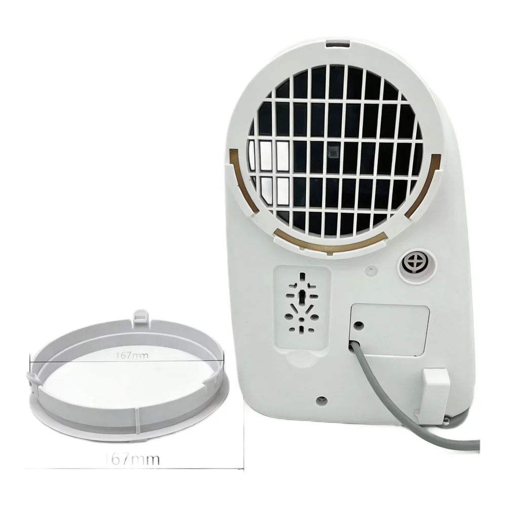For Midea Portable Air Conditioner Connector Kit Mobile Air Conditioner Baffle Joint Window Vent Partsfor-Exhaust Hose Connector