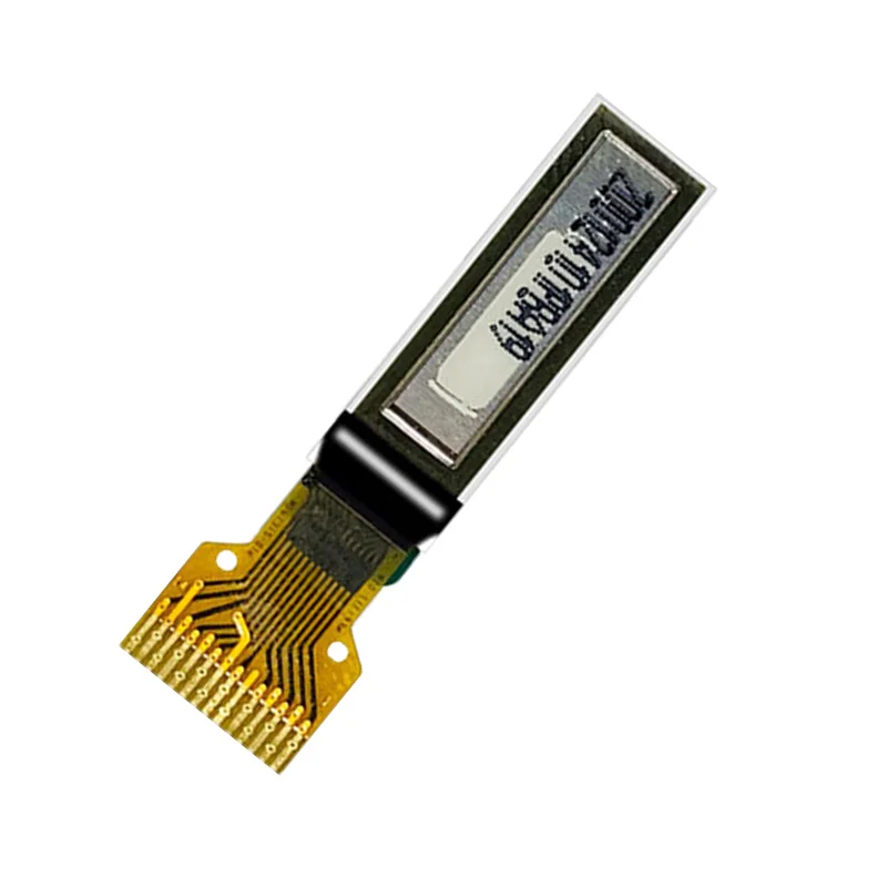 Imagem -03 - Tela Inteligente do Cabo de Dados Wearable Display Oled Matriz de Ponto Interface Iic Unidade Ssd1312 14pin 063 120x28 Pcs