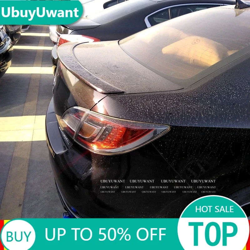 UBUYUWANT For mazda 6 2009 2010 2011 2012 2013 2014 spoiler abs material car tail wing decoration for mazda6 mazda 6 spoilers