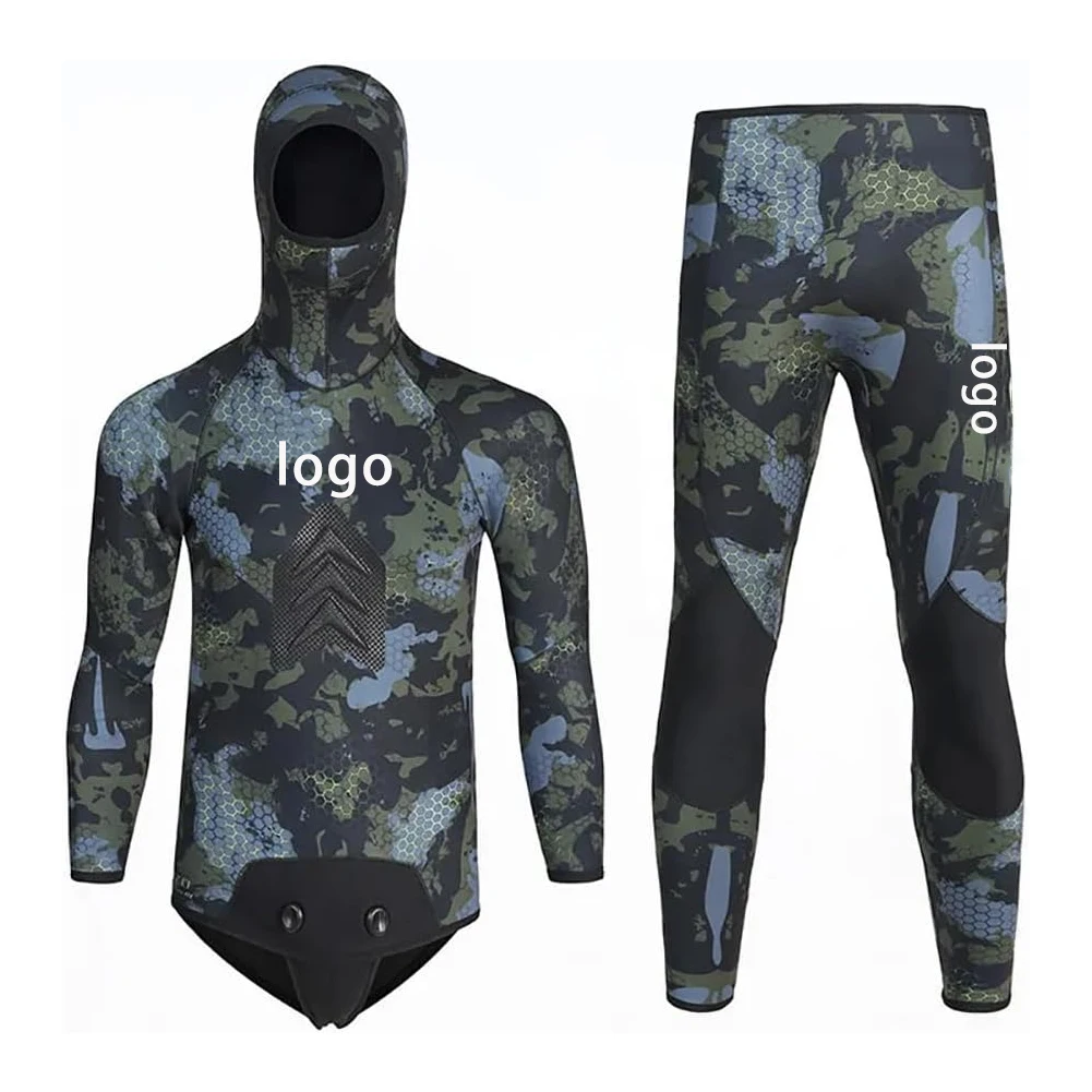 

Neoprene 5mm Super Stretch Camouflage Fullsuit