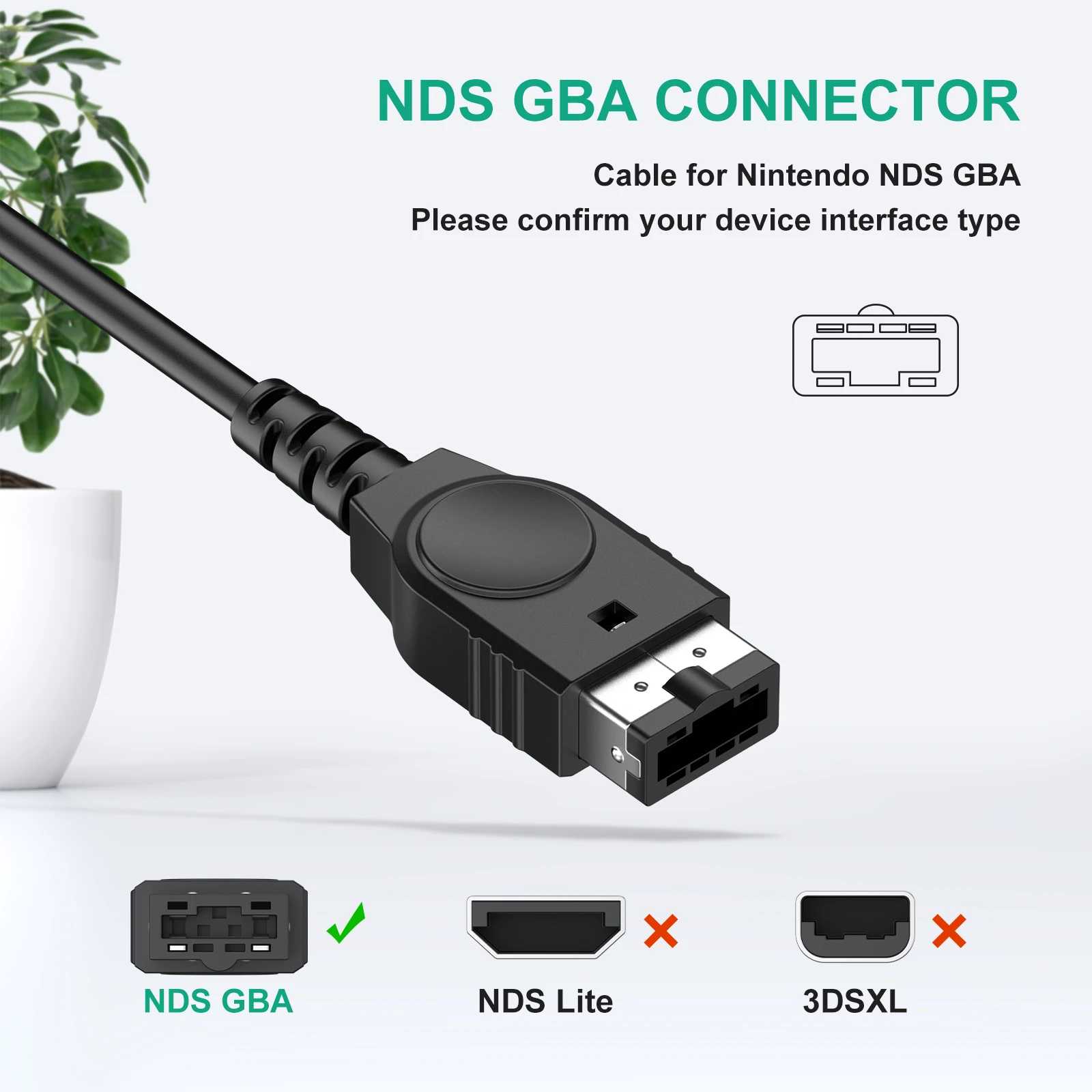 1.2m USB Type-C Charging Power Data Cable For Nintendo Ds Original/GameBoy Advance SP Charging Cable for NDS GBA SP/DS Charger