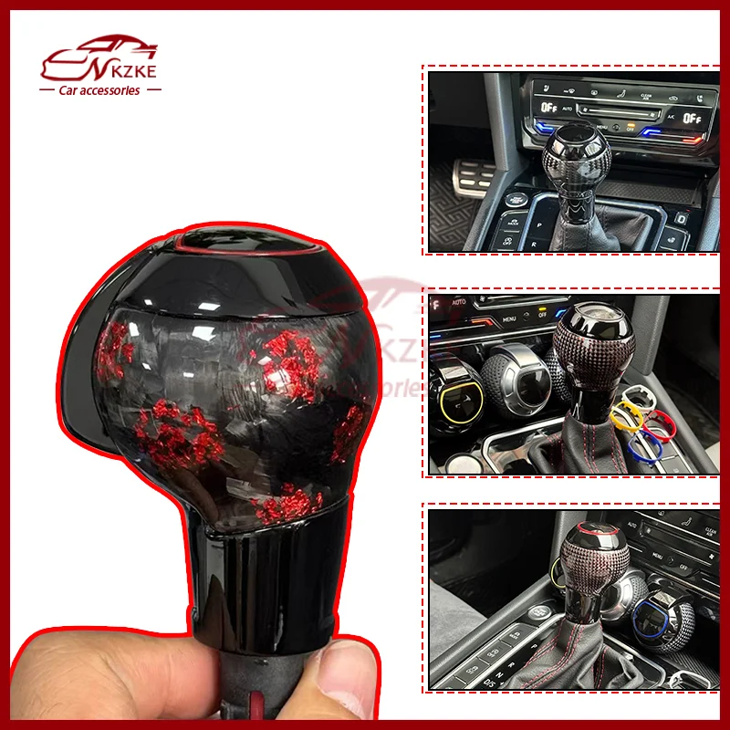 

Ручка переключения передач в стиле углеродного волокна DSG HandBall для VW Golf MK6 MK7 R Tiguan CC для A3 S4 RS6 A8 Q5 Q7 rs sq5