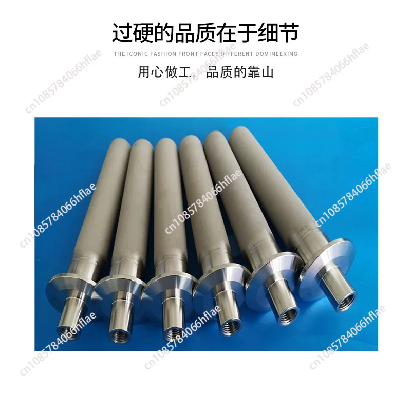 High temperature sintered micron probe filter element316L stainless steel powder sintered filter, powder sintered filter AA