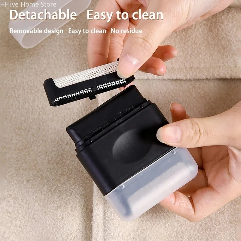 Mini Lint Remover Portable Manual Hair Ball Trimmer Fuzz Pellet Cut Machine Epilator Sweater Clothe Shaver Laundry Cleaning Tool