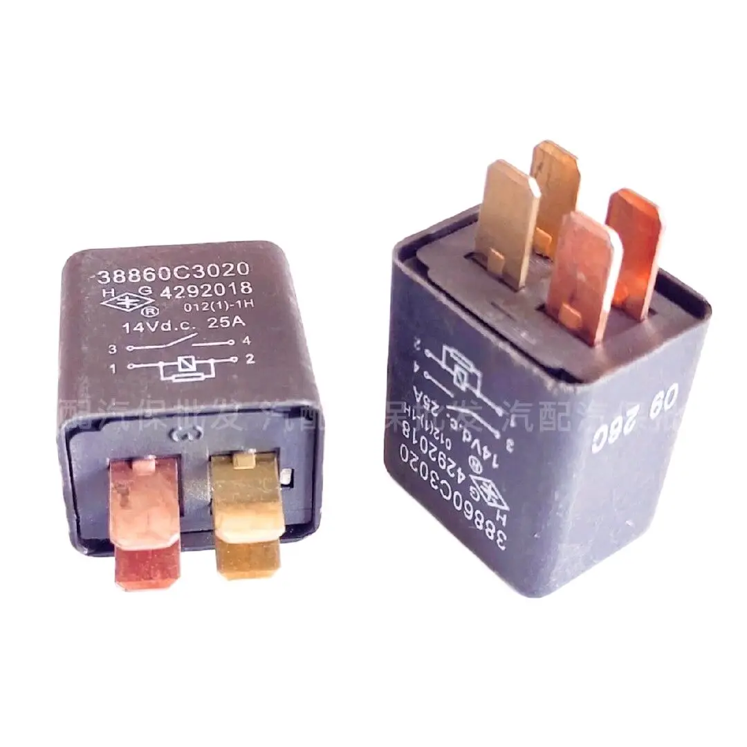 Auto parts High quality Fog Lamp Relay Fuel Pump Relay 38860C3020  For Changhe Freedom CH6390