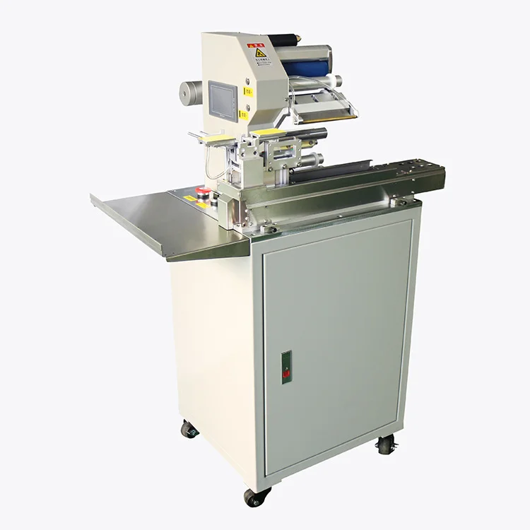 Wire Label Folding Machine, Electronic Wire Data Line Labeling Machine, Semi-automatic Cable and Wire Labeling Machine