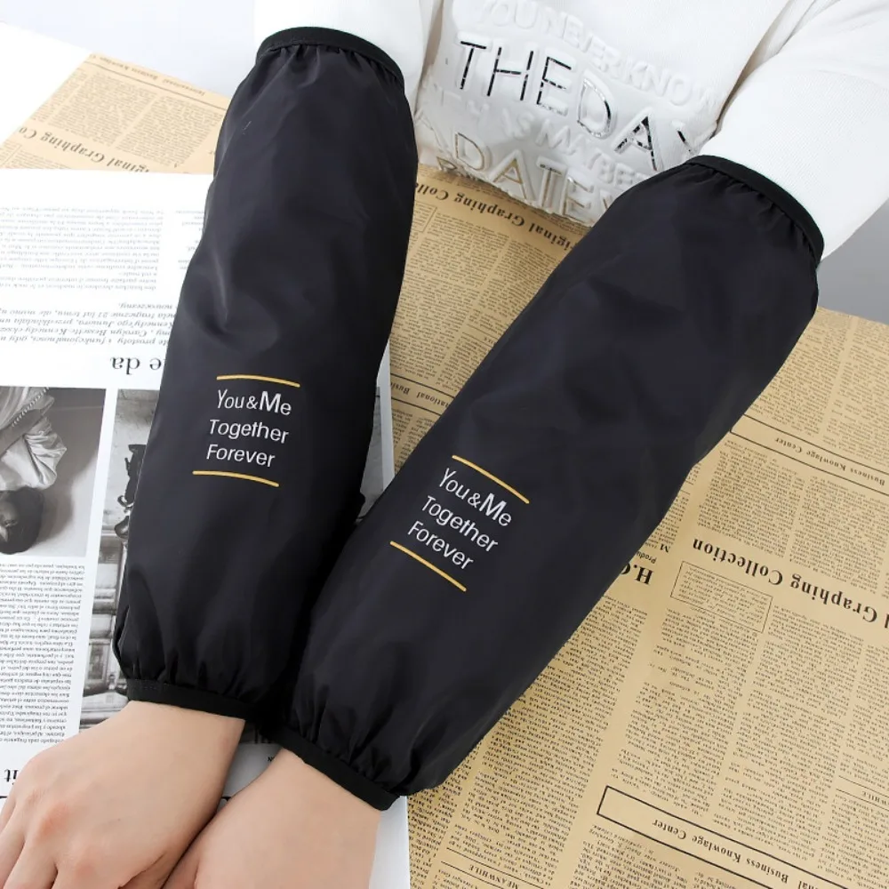 Waterproof Housework Cleaning Arm Sleeves Practical PVC Antifouling Waterproof Sleeves Sleeve Cuff Arm Cover