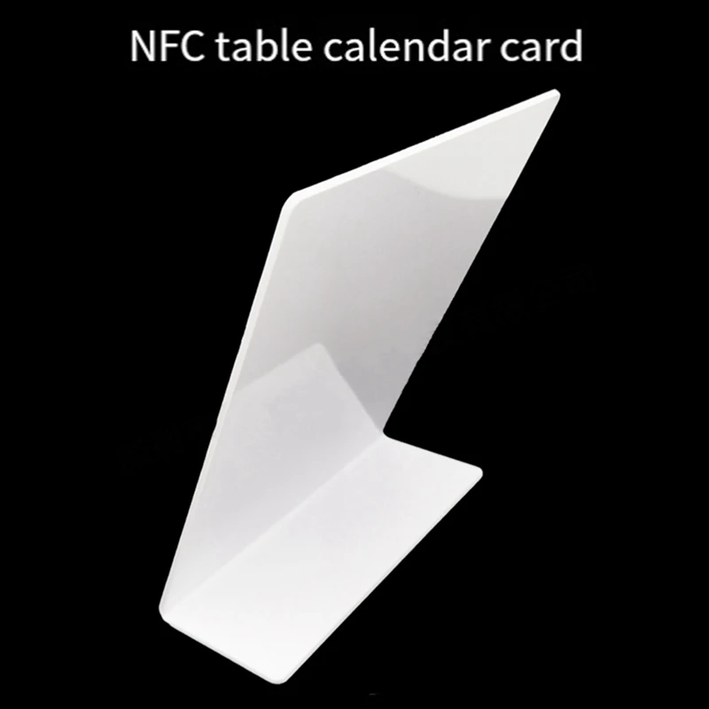 5PCS 13.56Mhz Programmable Reviews NFC Stand Table NTAG 215 NFC Review Display Accessories Parts