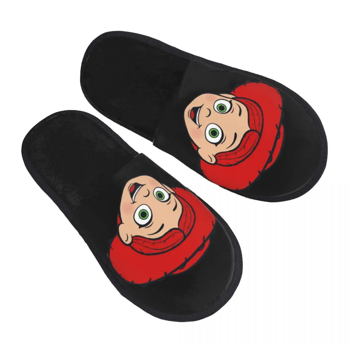 

Custom Toy Story Andy Davis Guest Slippers for Bedroom Women House Slipper