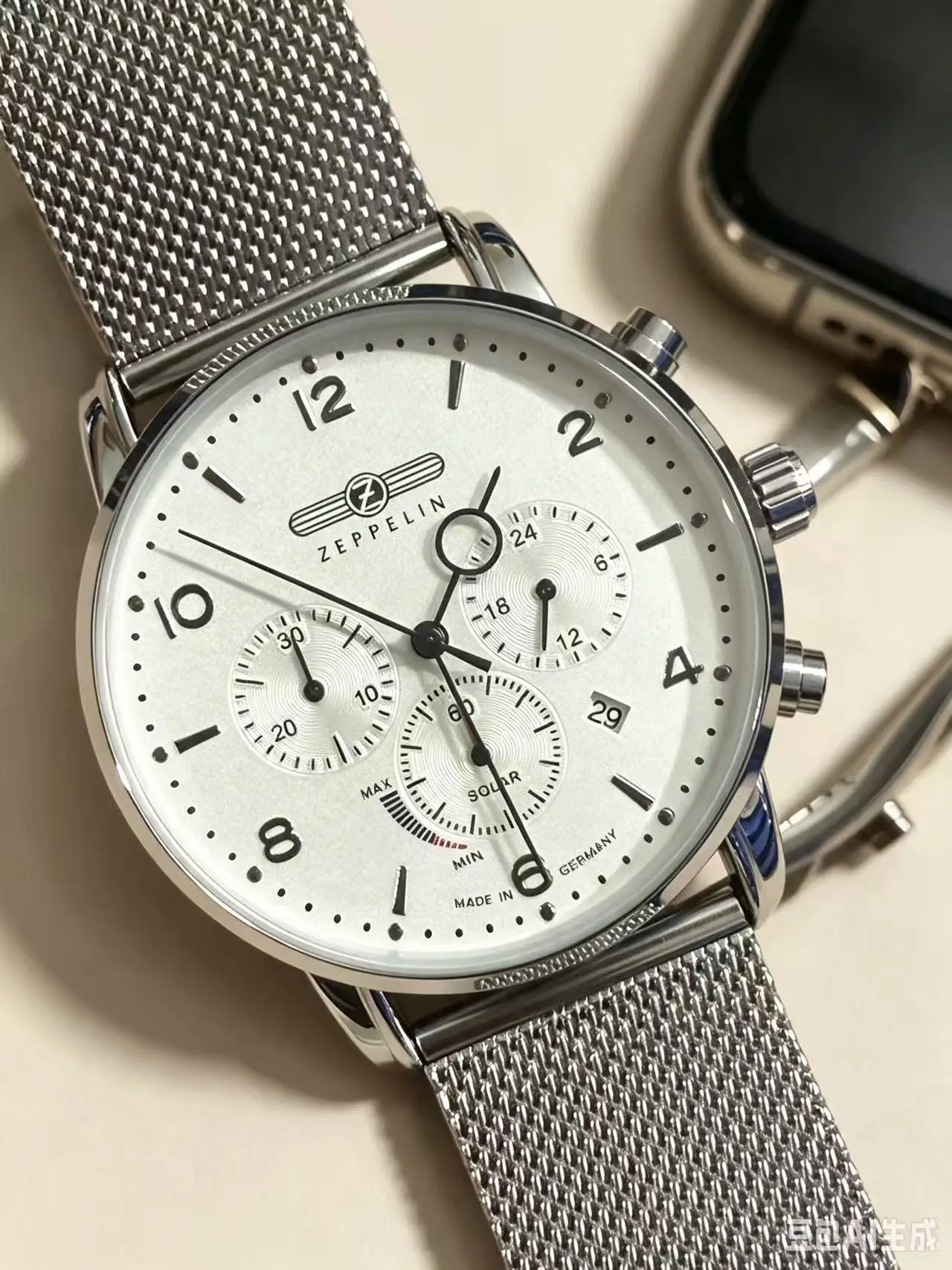 2026 Neue Zeppelin Airship Automatik-Herrenuhr Retro Business Gedenkgeschenk Mode Freizeit Armbanduhr Gehäuse Neue Uhr