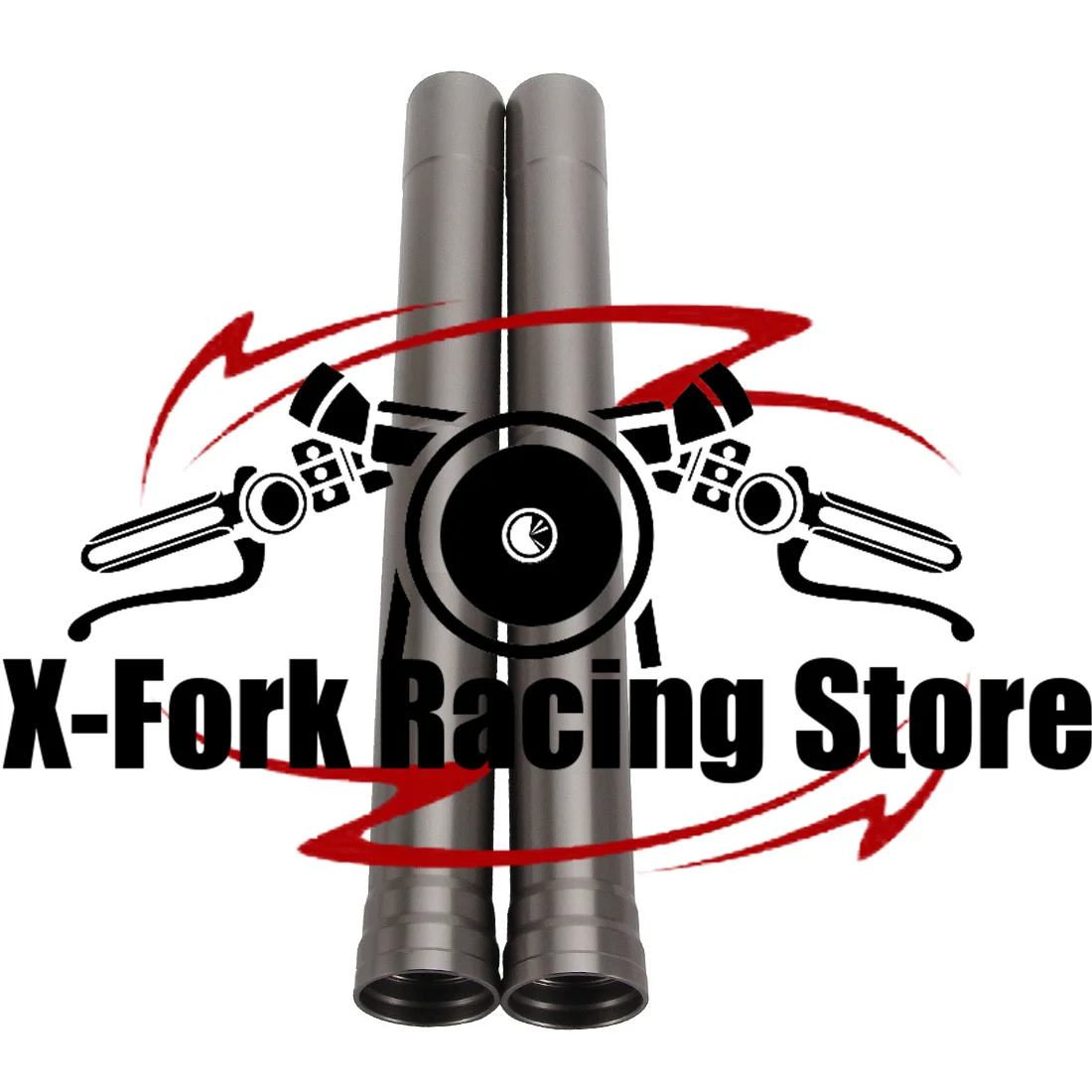 Front Outer Fork Tubes Pipes For DUCATI Multistrada 1200 S ABS 2015-2017 Multistrada 1260 S Grand Tour 2020 34921981A 544mm