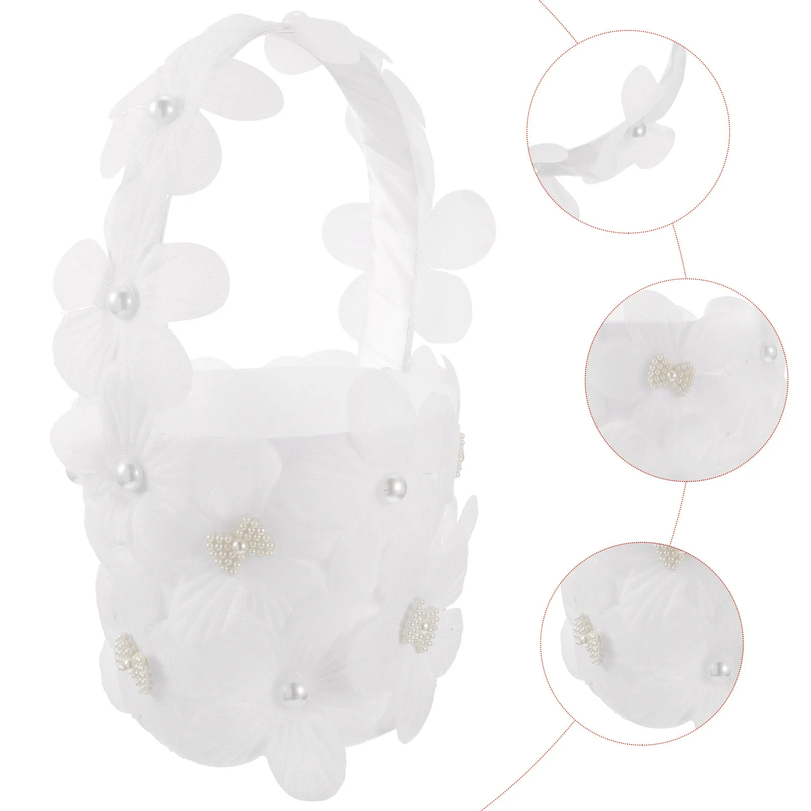 

Корзина для цветов на свадьбу: Романтичная кружевная корзина для цветов для церемонии в проходе, свадебные принадлежности, держатель для лепестков