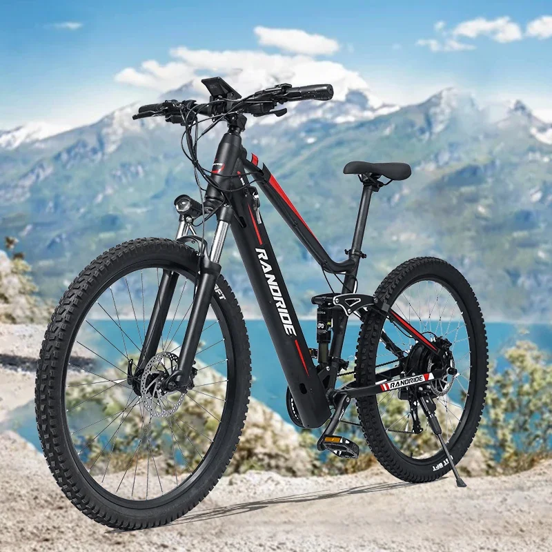 

Bicicleta Eléctr 27.5-inch Off-road Mountain Bike Electric Bicycle 1000W Brushless Motor 48V13.6AH Lithium Battery Electric Bike