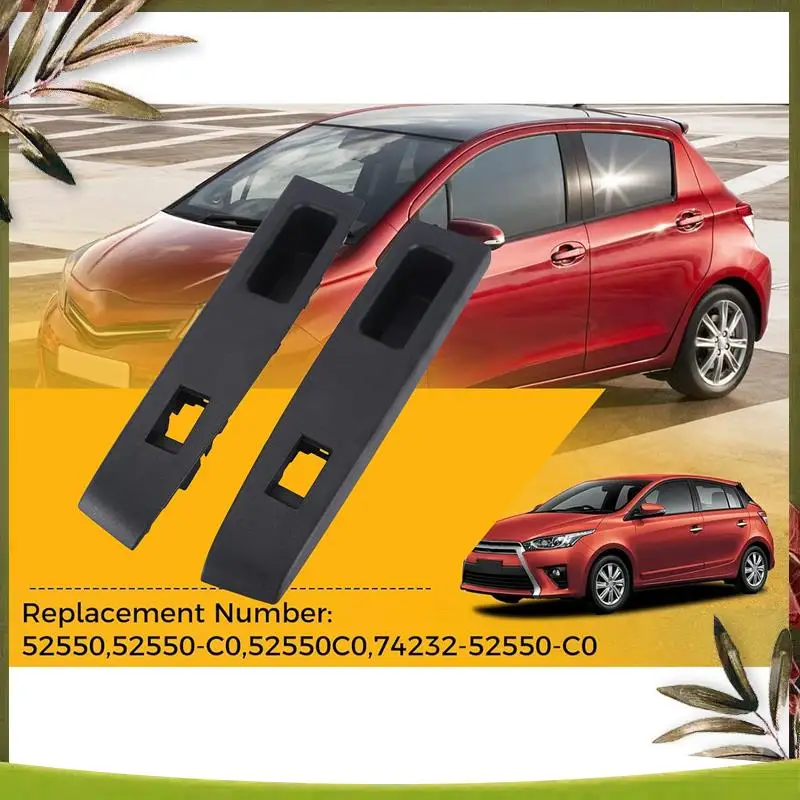 

AB98-Автомобильный передний задний левый и правый подлокотник, верхняя панель ABS, автомобильные принадлежности для Toyota Vitz Yaris 2010-2014 LHD