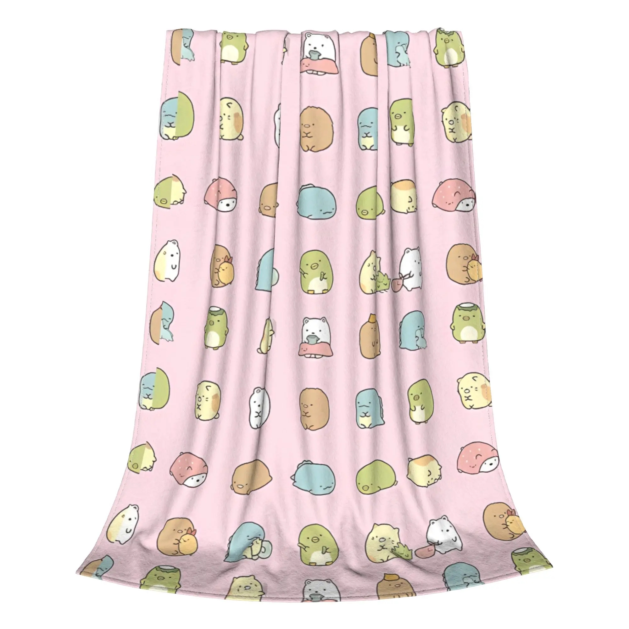 1PC Pattern Sumikko Gurashi Home Room Decorations Winter Blankets For Adults Bedding Home Interior Sofa Knee