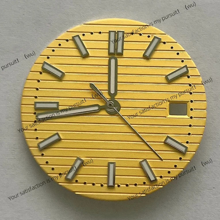 ZOCI-Watch Accessories Green Luminous Stripe Dial + Pin 30.5mm Suitable for assembling NH35/36 movement