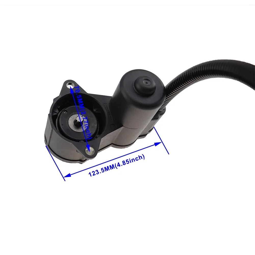 Pinza  freno  estacionamiento eléctrica 4E0998281B, servoactuador  freno  mano, Motor  4 pines para Audi A8 S8 D3 Bent