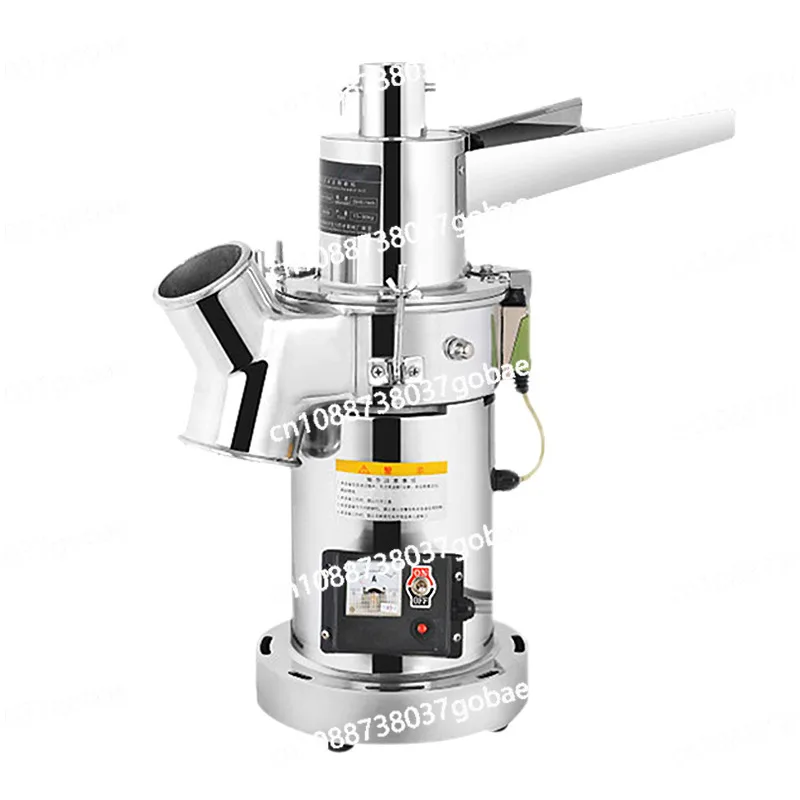 

Automatic Table-type Continuous Feeding Herb Hammer Grinder Pulverizer / Herbs Grinding Machine 20kg/hour CQ-25 110V/220V