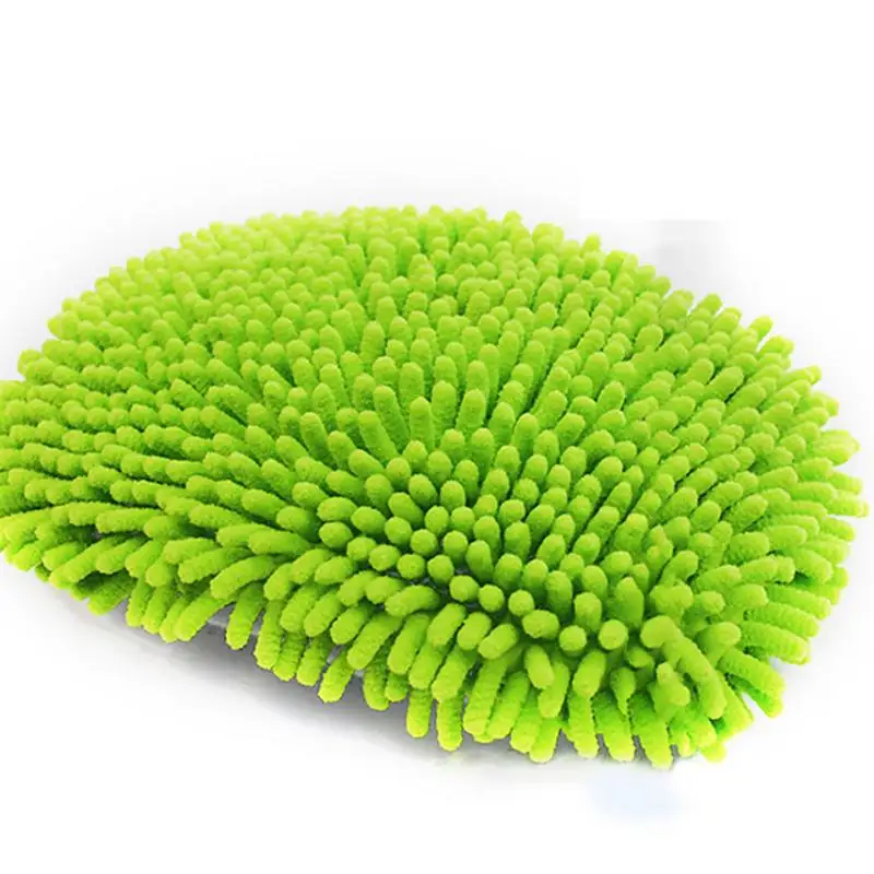 

Waterproof Car Wash Microfiber Chenille Gloves Thick Car Cleaning Mitt Wax Detailing Brush Auto Care Double-faced Glove With Mop