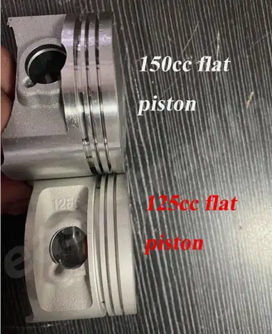 Högkvalitativ 62MM MOTOCYCLE Big Bore Cylinderkolvsats 150CC För Suzuki GN125 EN125 GS125 GZ125 DR125 TU125 KLX125 GN GS150 10 best sales Susuki GN 125 - №6