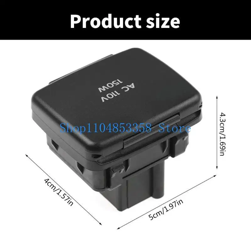 652f متعددة الأغراض 110V 150W مجموعة محول توصيل توصيل توصيل وحدة F150 F250 F350 F450 BC3Z-19N236-A BC3Z19N236A