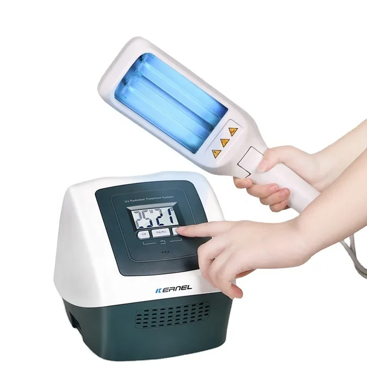 Home Use UVB Light Therapy Device, Medical Kernel Ce 311nm Narrow Band    with Double Tubes