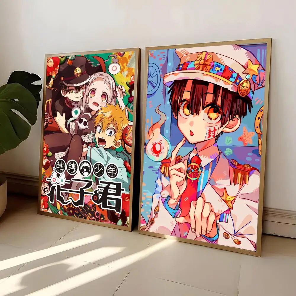 Anime Toilet Bound Hanako Kun Painting Calligraphy Frameless Poster Canvas Painting Wall Prints Picture For Living Room Home De