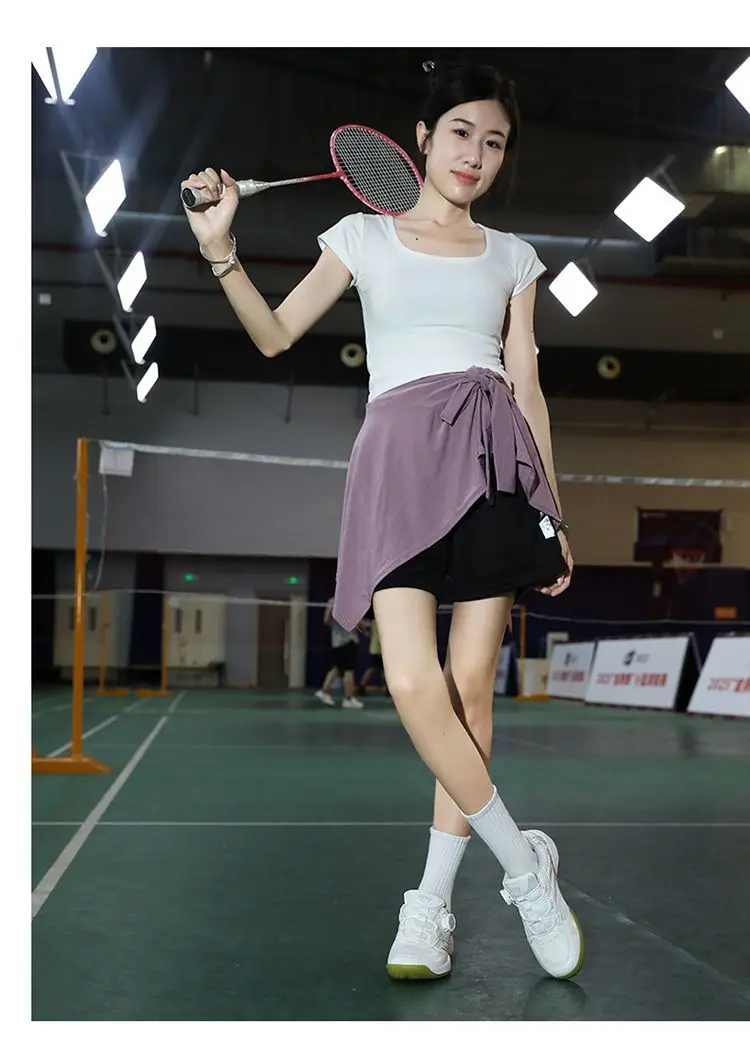 รองเท้าแบดมินตันฤดูร้อนสำหรับทุกเพศ ระบายอากาศได้ดี กันลื่น ดูดซับแรงกระแทก รองเท้ากีฬาน้ำหนักเบา 2025