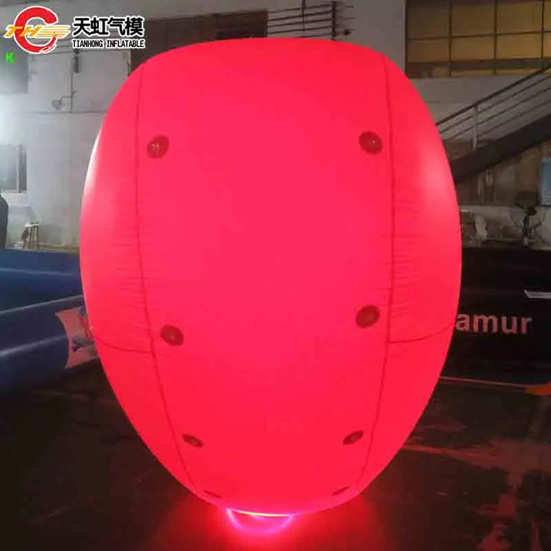 จัดส่งเร็ว วันวาเลนไทน์ ลูกโป่งรูปหัวใจยักษ์เป่าลม รูปหัวใจสีแดงเป่าลม สำหรับตกแต่งเวที