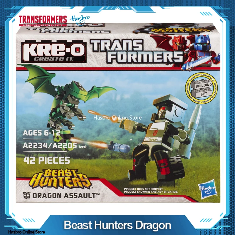 

Original Hasbro KRE-O Transformers Beast Hunters Dragon Assault Set (A2234)