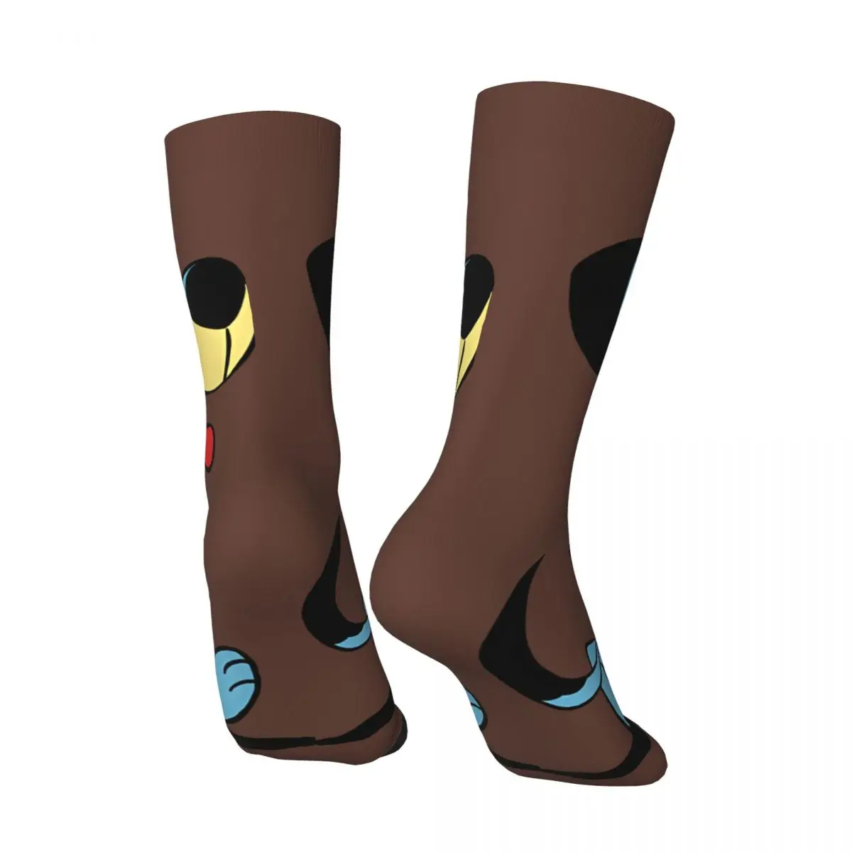 Hip Hop Vintage Walking Crazy Men's compression Socks Unisex H-Huckleberry Hound Show Harajuku Seamless Printed Funny Novelty