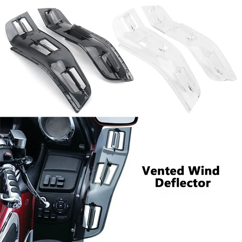 

BT-Motorcycle Guard Wind Deflector Side Protector Windshield Cover For HONDA Gold Wing GL1800 F6B 2001-2017(A) Easy To Use