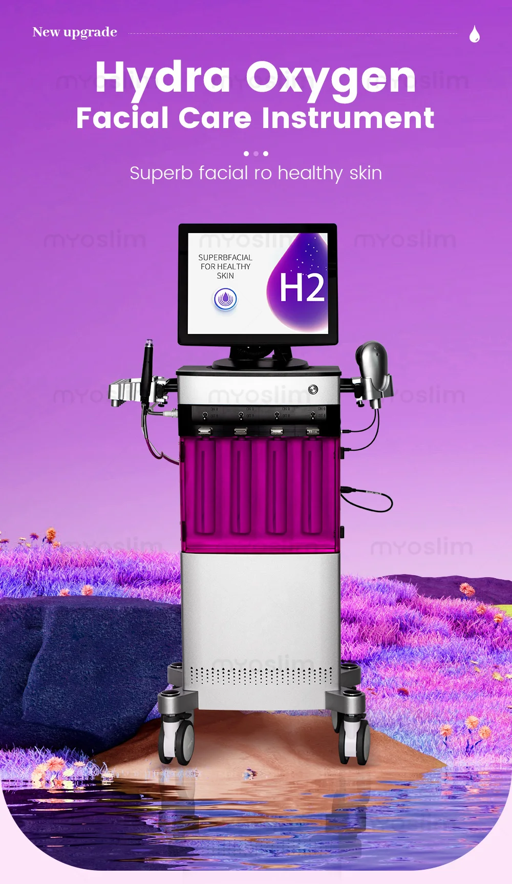 

Deep Purification Multifunctional Facial Skin Care Machine For Women Deep Hydrate Barrier Maintenance SPA for Salon Dredge Pores