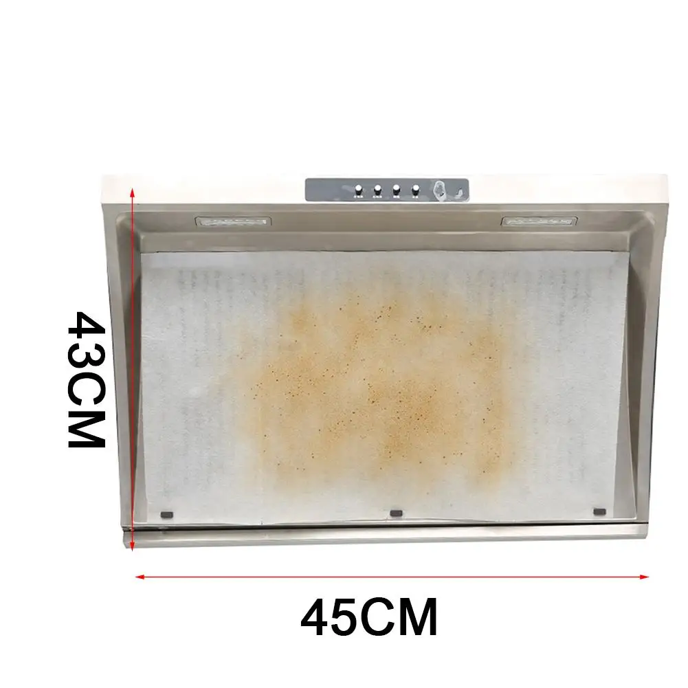 Kitchen Oil-absorbing Paper For Cooker Hood Disposable Range Hood Non-woven Anti Oil Paper Filter Screen Film Kitchen Appliance