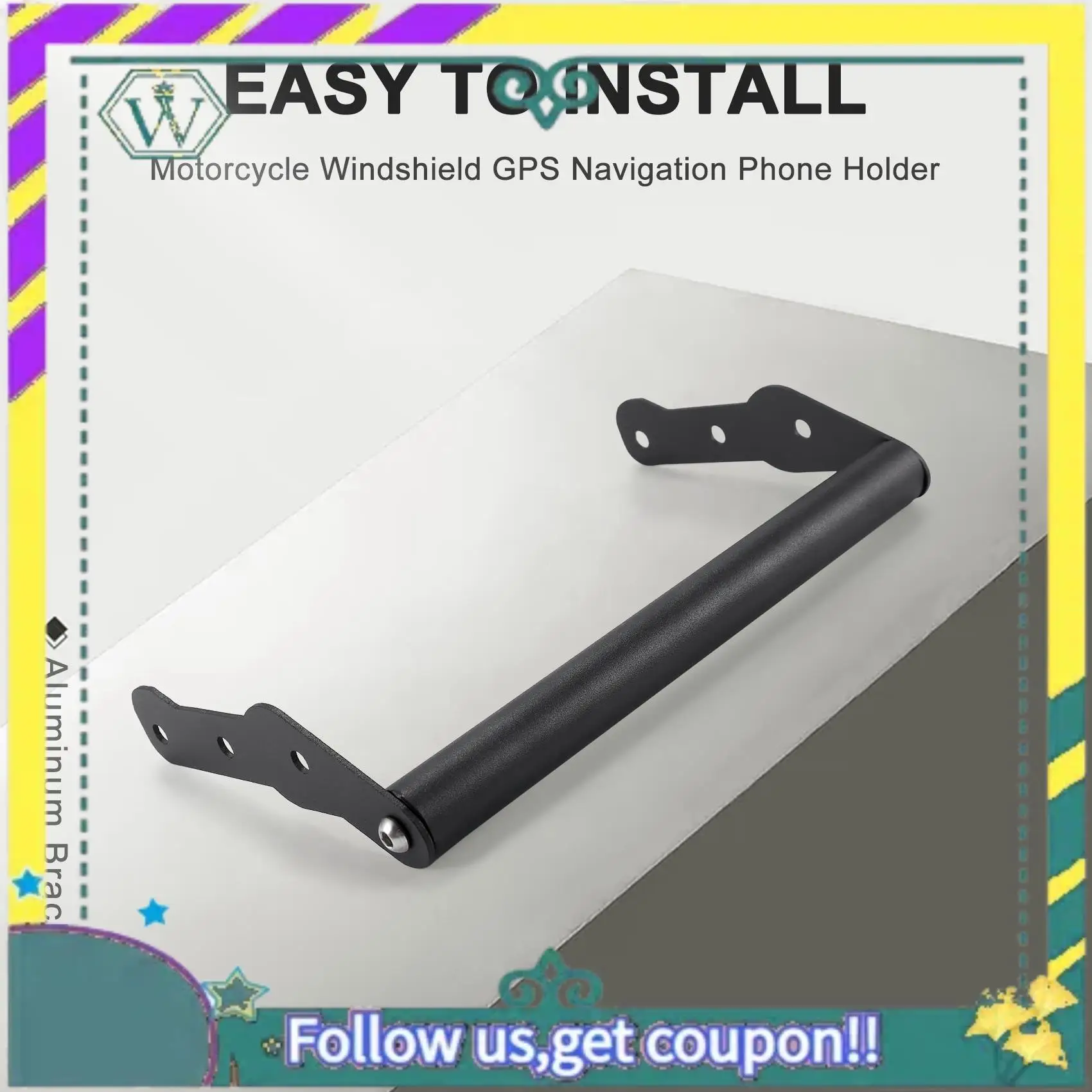 

Upgraded Motorcycle Windshield GPS Navigation Mobile Phone Bracket For Honda CB500X 2016 2017 2018 2019