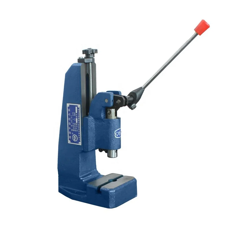 

Лидер продаж на заводе, небольшой ручной прецизионный ручной пресс, оправочный пресс J03-0,4A, максимальная высота формы 175 мм