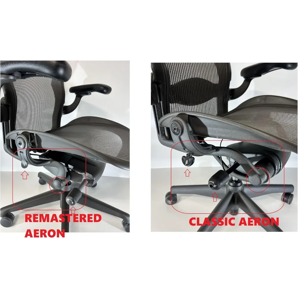 مرفق مسند رأس بارتفاع وإمالة قابل للتعديل بالكامل، شماعة معطف قابلة للإزالة، متوافقة مع كرسي Aeron، متوفر في ألوان مختلفة #4