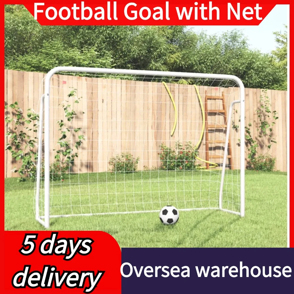 Football Net For Soccer Goal Post Junior Sports Training  214x75x152 cm Football Net Foldable Portable Soccer Net Kids