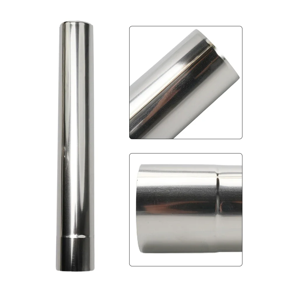 

High Quality Fireplace 6cm Diameter Accessory Assembly Exhaust Pipe For Wood Stoves Gas Practical Strong Exhaust