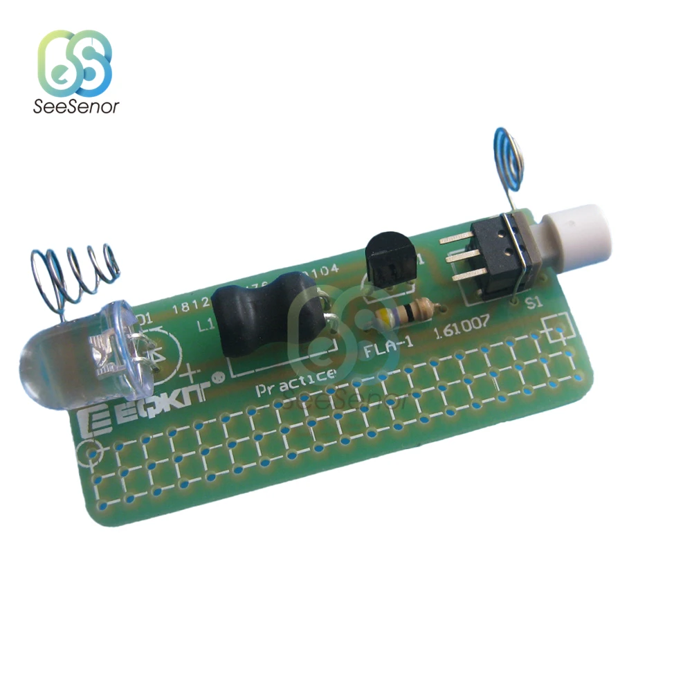 FLA-1 1.5V Đơn Giản Đèn Pin DIY Bộ Tích Hợp Mạch Hàn Thực Hành Bộ Linh Kiện Điện Tử Hàn Đào Tạo