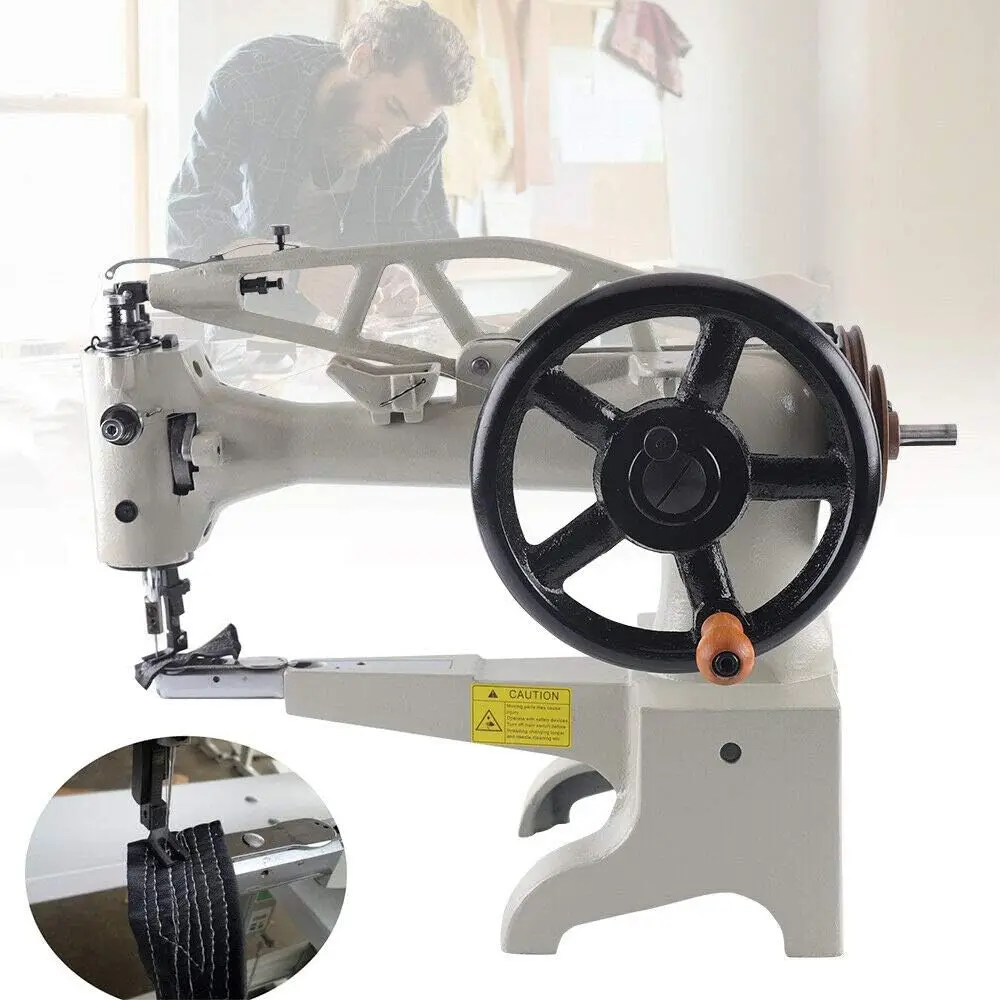 Industrial Shoes Sewing Machine Patch Leather Sewing Machine Shoe Repair Boot Patcher Canvas Bags Pouches Single Needle