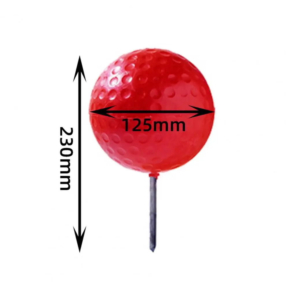 Useful  Golf Boundary Marker ABS Grassland Use Golf Boundary  Stake Heavy Duty Indeformable Boundary Marker for Practice