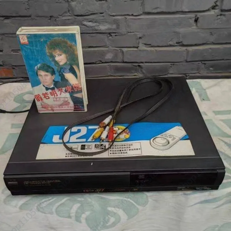 Used Original 85%new  J27 Vintage Video Recorder, Vintage Cassette Player VHS Format Video Tape