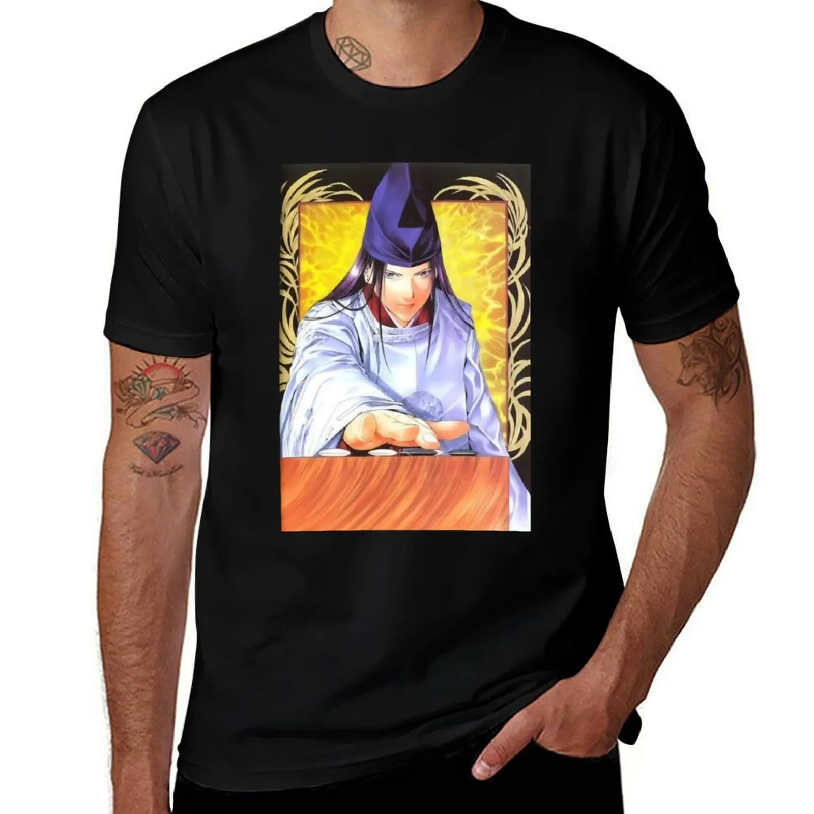 Hikaru no Go 4 Sticker T-Shirt Thanksgiving Day Tee Top T-Shirt