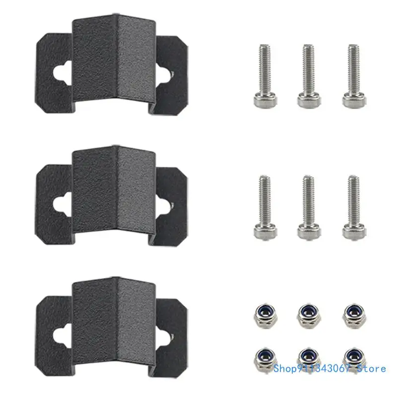 3Set Metal Clip 3D Printer Holder For Holding for Prusa LM8UU MK2 MK2S Drop shipping