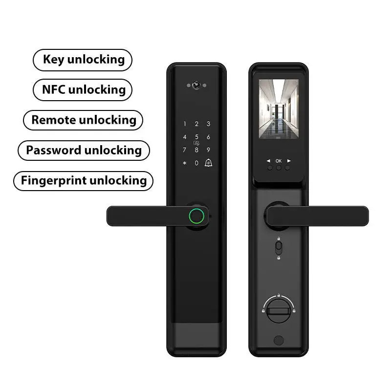 

Fingerprint Lock Home Security Door Cat Eye Password Lock